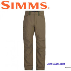 Штаны Simms Rogue Softshell Pant Dark Stone Regular размер 36